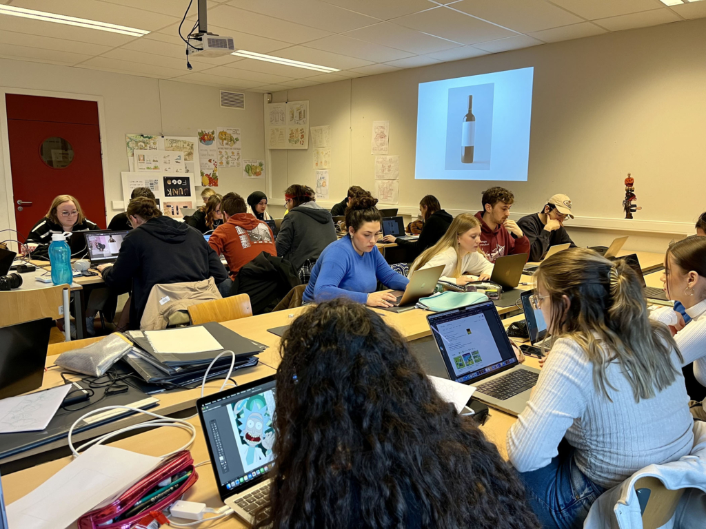 Workshop en HELHa Mons (Bélgica)