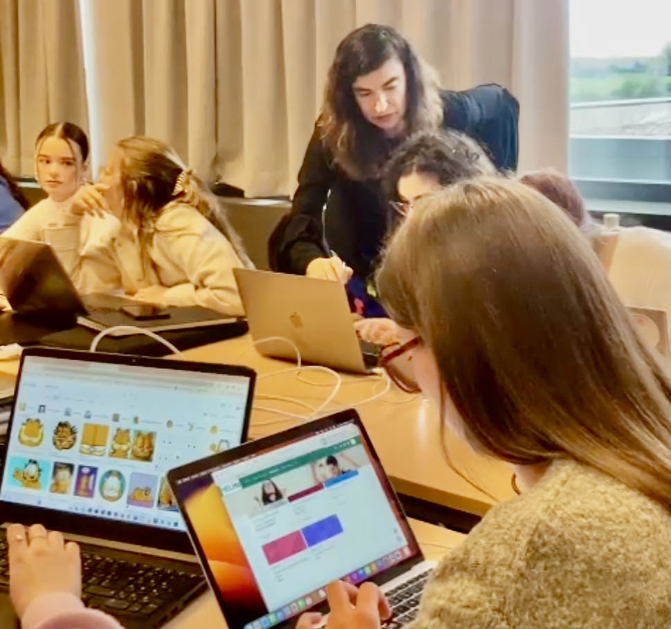 Workshop en HELHa Mons (Bélgica)