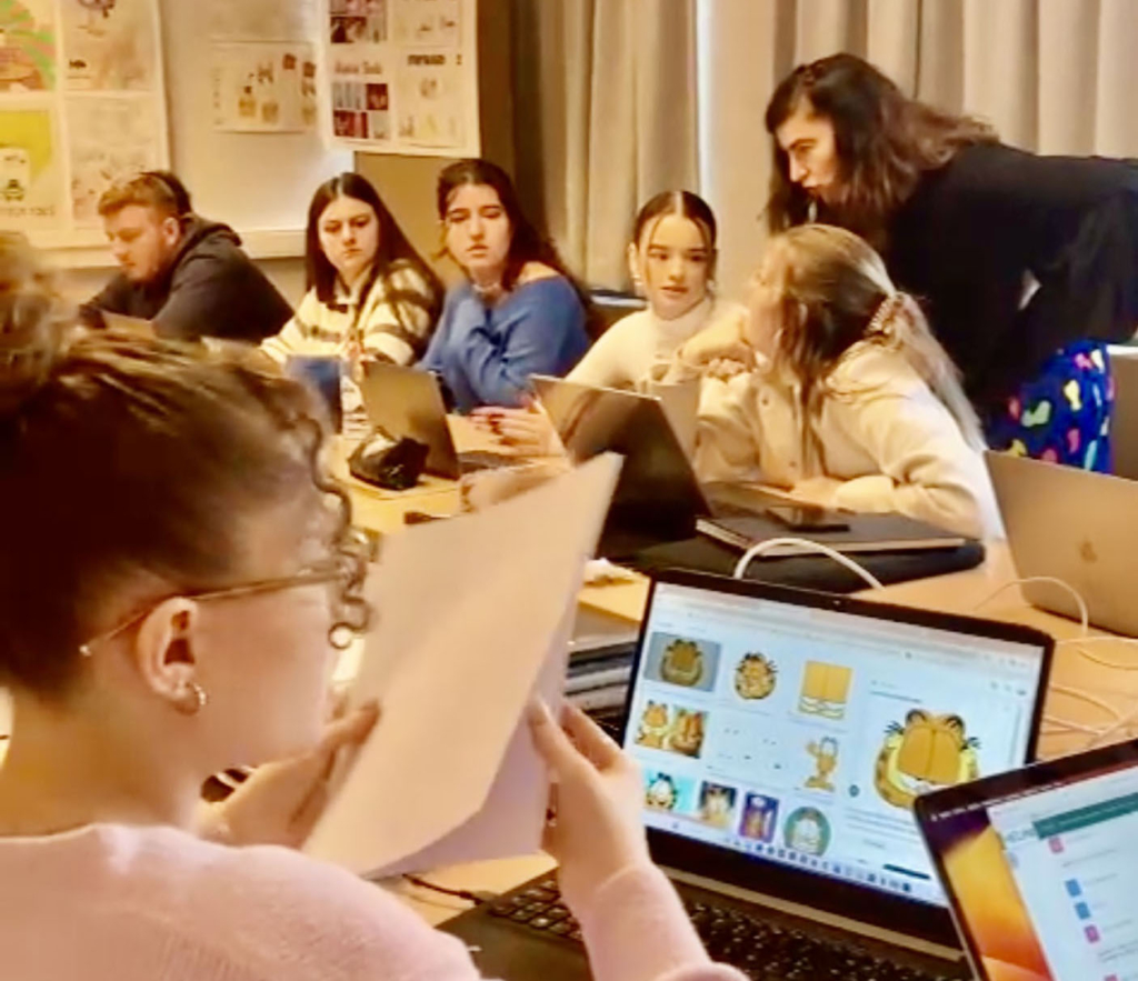 Workshop en HELHa Mons (Bélgica)