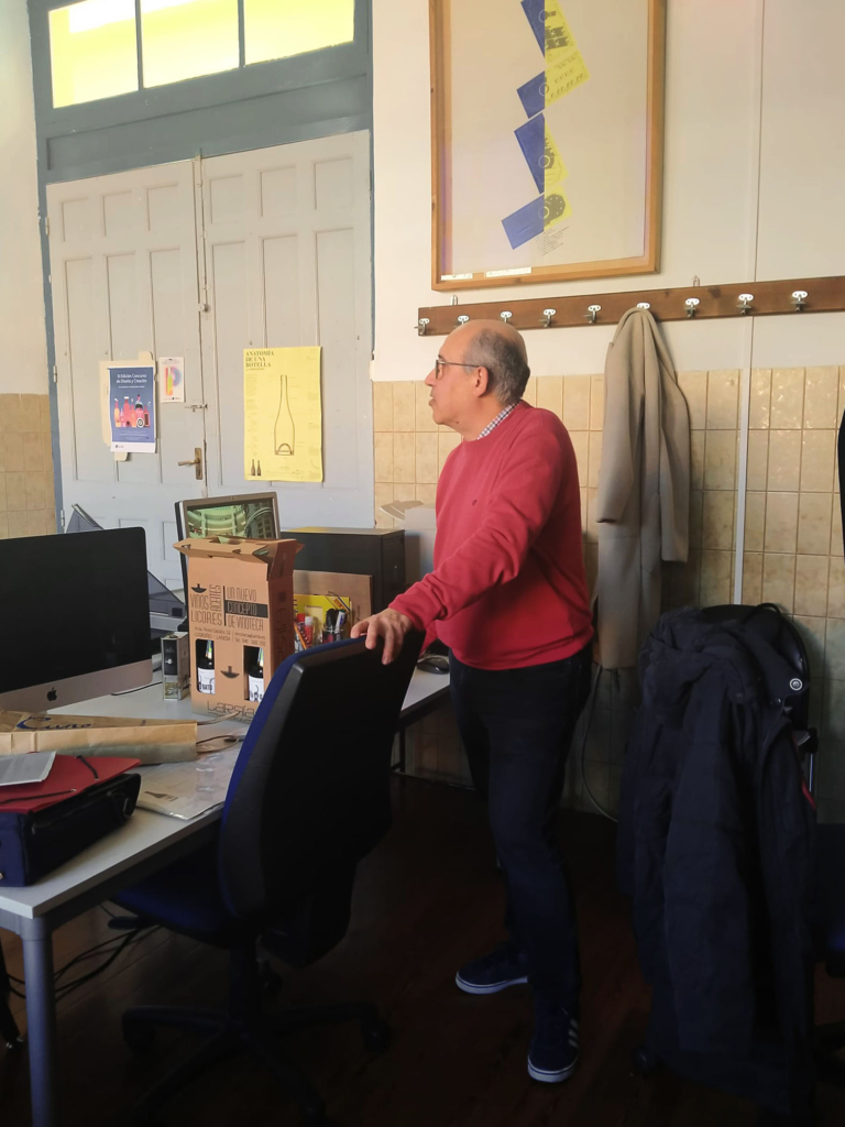 Clase de Agustín Ruíz Vega de la UR en el Máster de Packaging