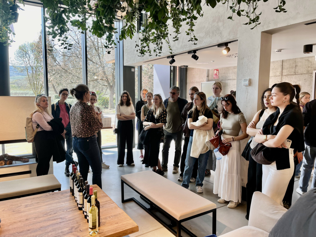 Resumen de la movilidad física del BIP “Wine Packaging design”