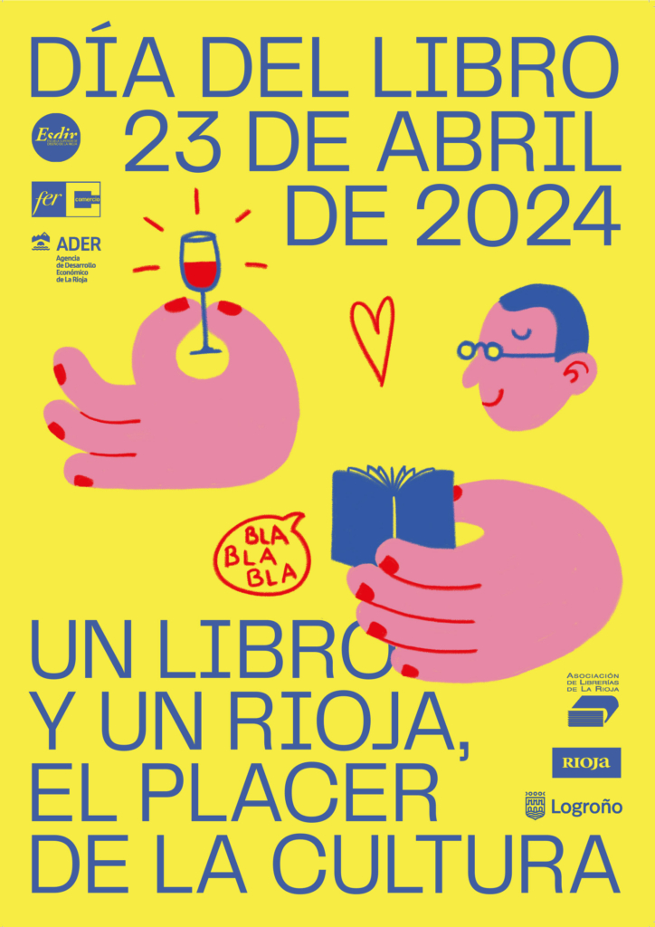 Cartel para el Día del Libro 2024