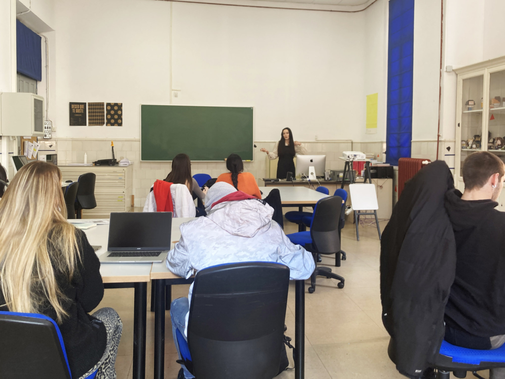 Visita de Ermina Ušanović (International University of Sarajevo)