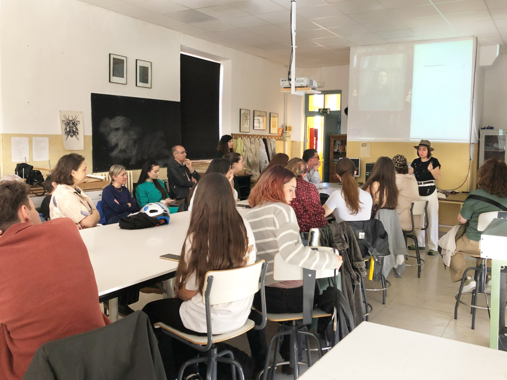 Ana Escalera en la Esdir