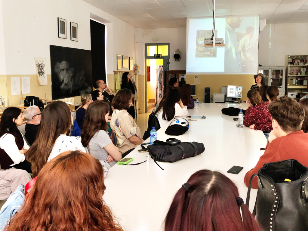 Ana Escalera en la Esdir