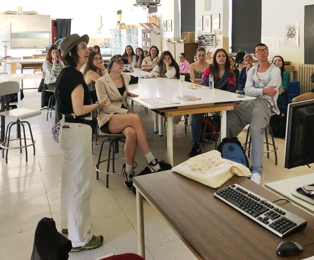 Ana Escalera en la Esdir