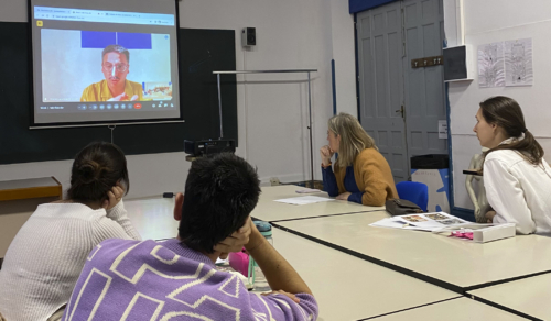 Luca Brucculeri en el Máster de Espacios para la Moda