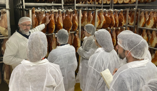 Visita del Máster de Packaging a Martínez Somalo