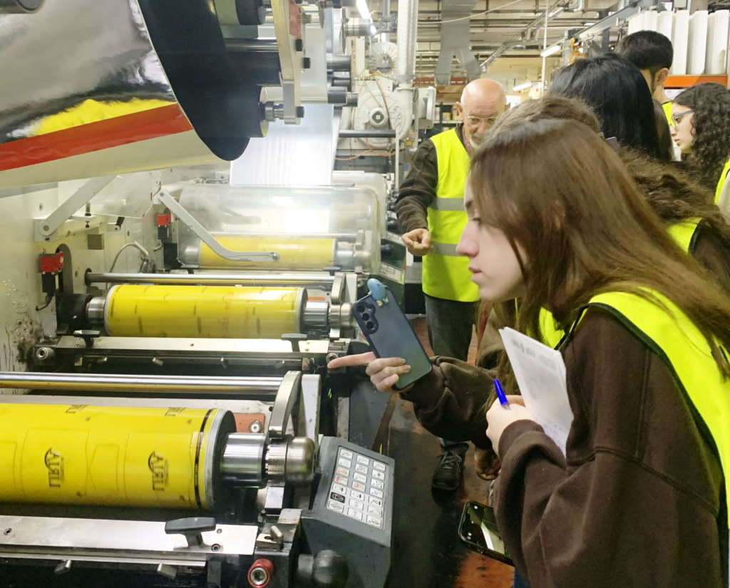 Visita a las imprentas Argraf y Beeprint