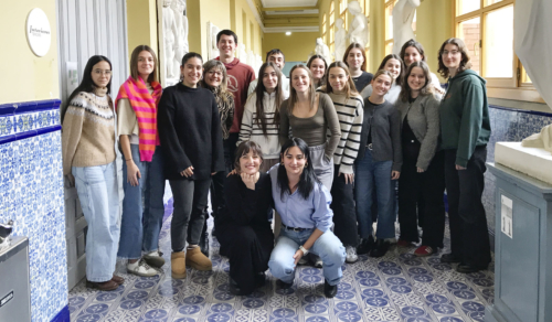 Maitane Pascual y Lucía Lasanta en 4º de Interiores