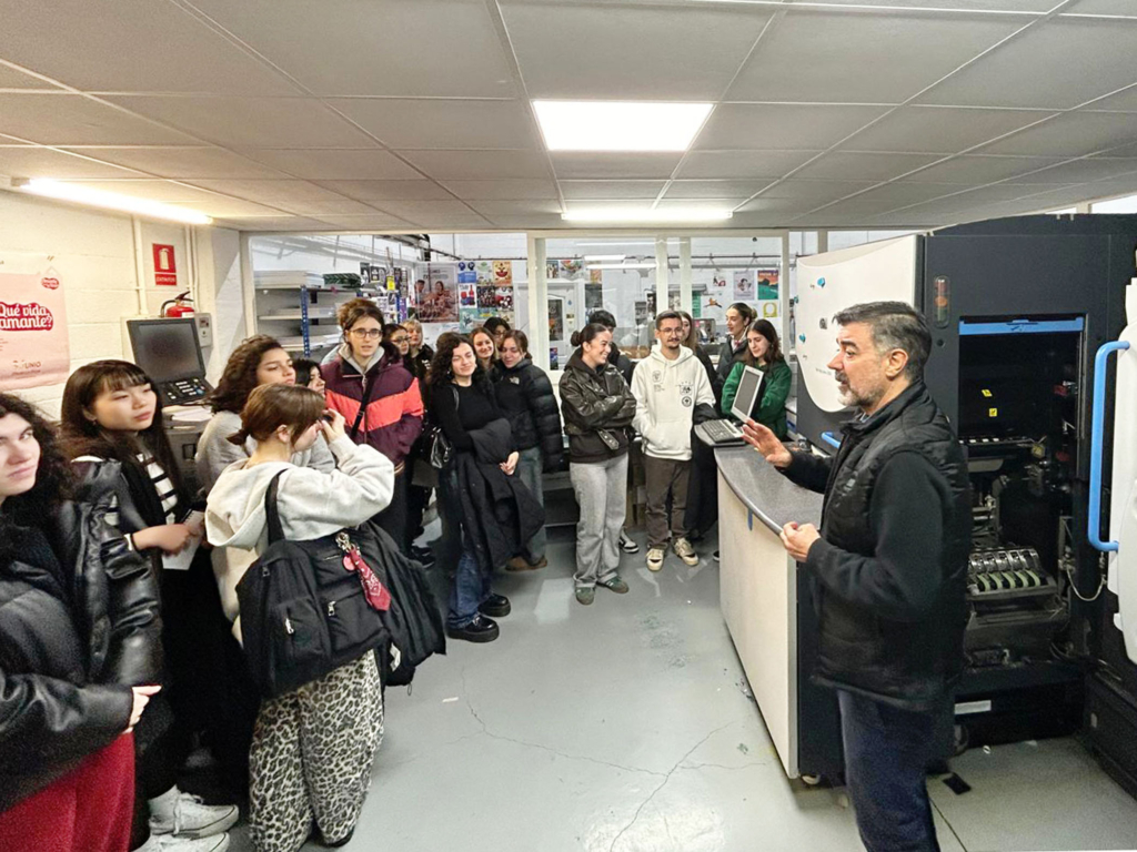 Visita a las imprentas Argraf y Beeprint