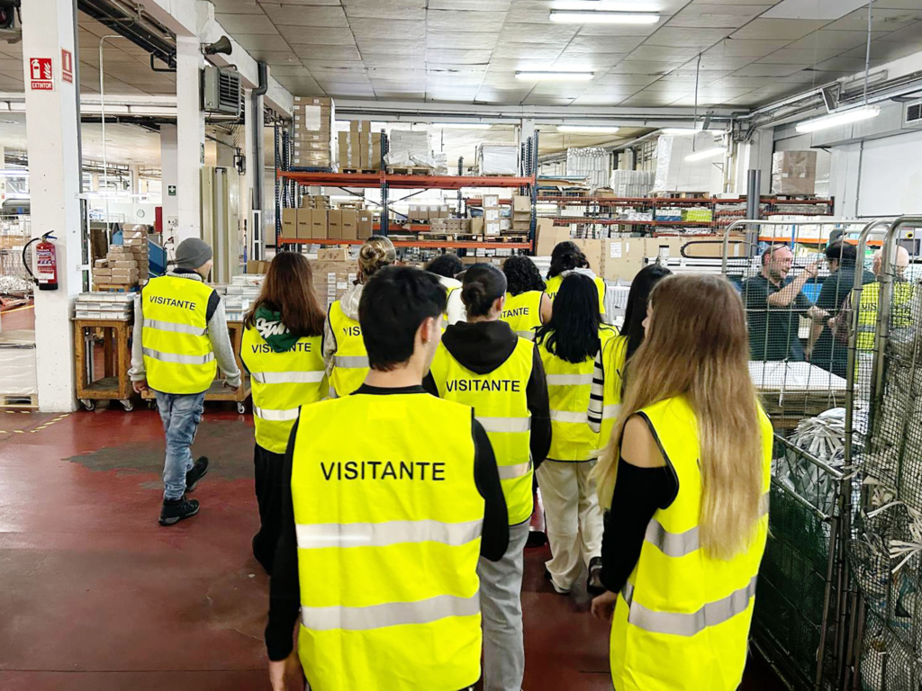 Visita a las imprentas Argraf y Beeprint