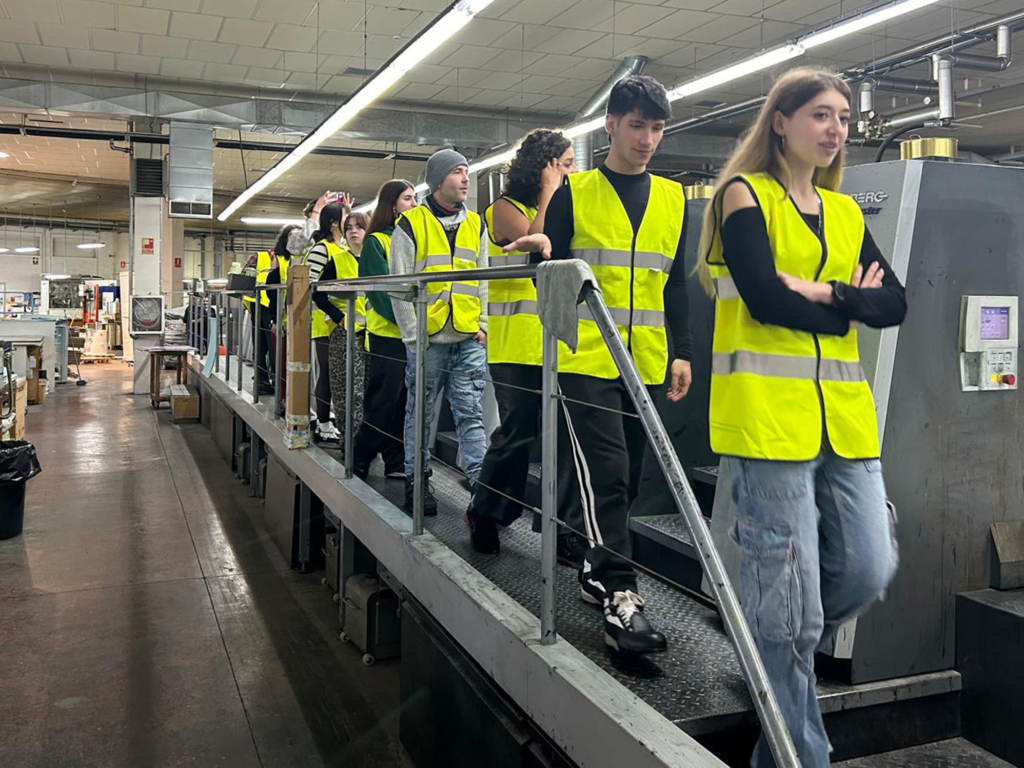 Visita a las imprentas Argraf y Beeprint