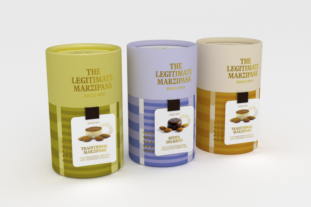 Packaging. Proyecto de Mazapanes Vda. de Manuel Redondo