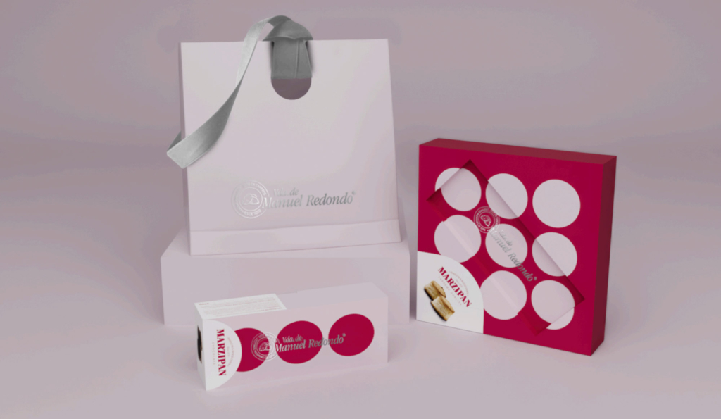Packaging. Proyecto de Mazapanes Vda. de Manuel Redondo