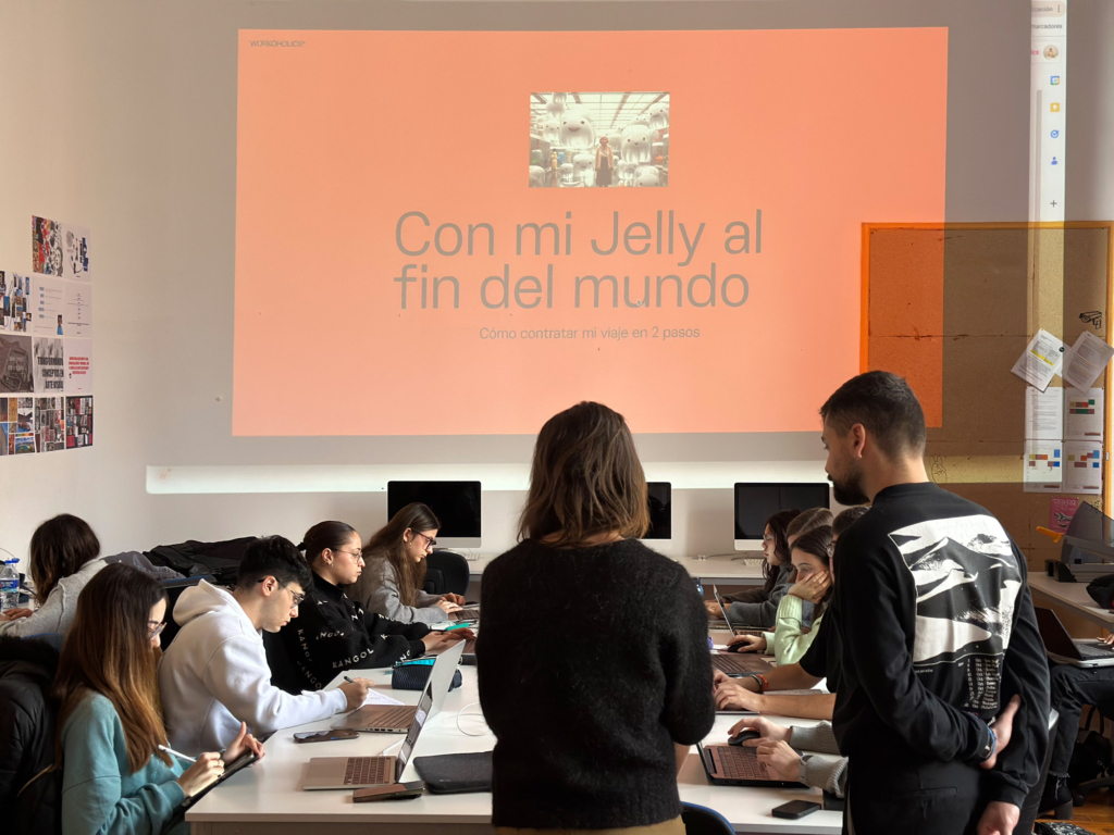 Worköholics en 4º de Diseño Gráfico