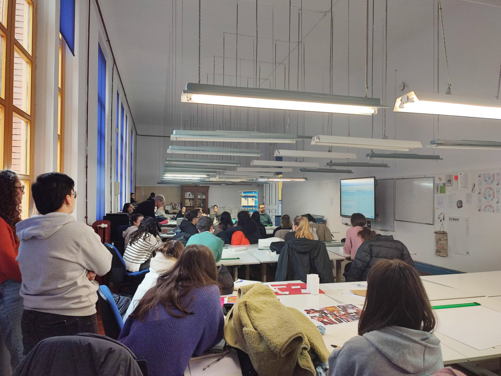 Charla técnica de Knauf para 2º y 3º de Diseño de Interiores