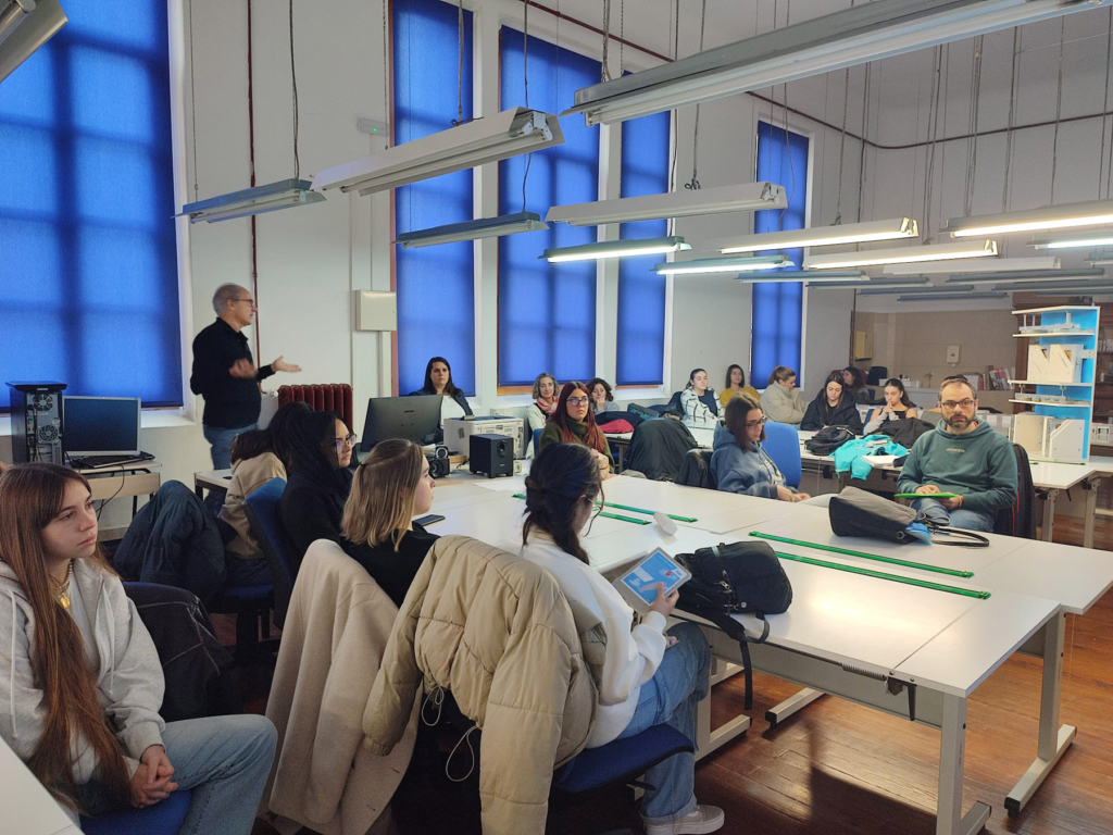 Charla técnica de Knauf para 2º y 3º de Diseño de Interiores