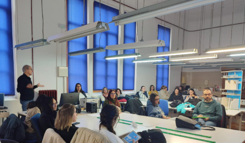 Charla técnica de Knauf para 2º y 3º de Diseño de Interiores