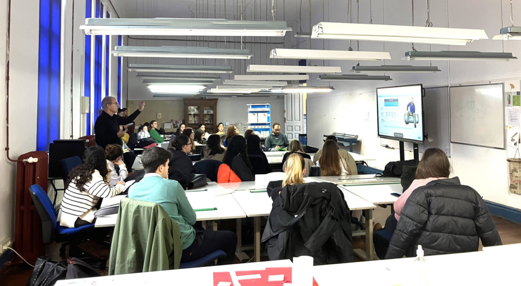 Charla técnica de Knauf para 2º y 3º de Diseño de Interiores