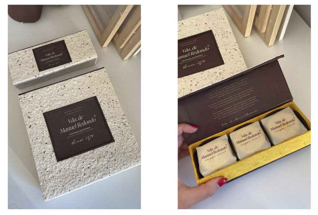 Packaging. Proyecto de Mazapanes Vda. de Manuel Redondo