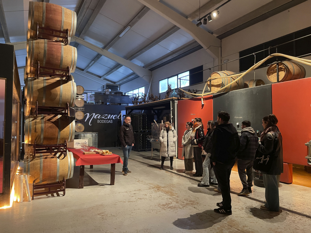 El Máster de Packaging visita Bodegas Mazuela