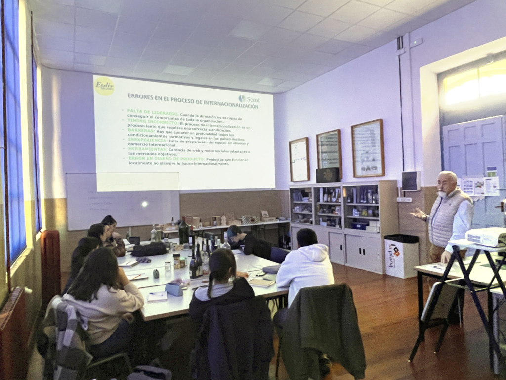 Gregorio Clavijo en el Máster de Packaging