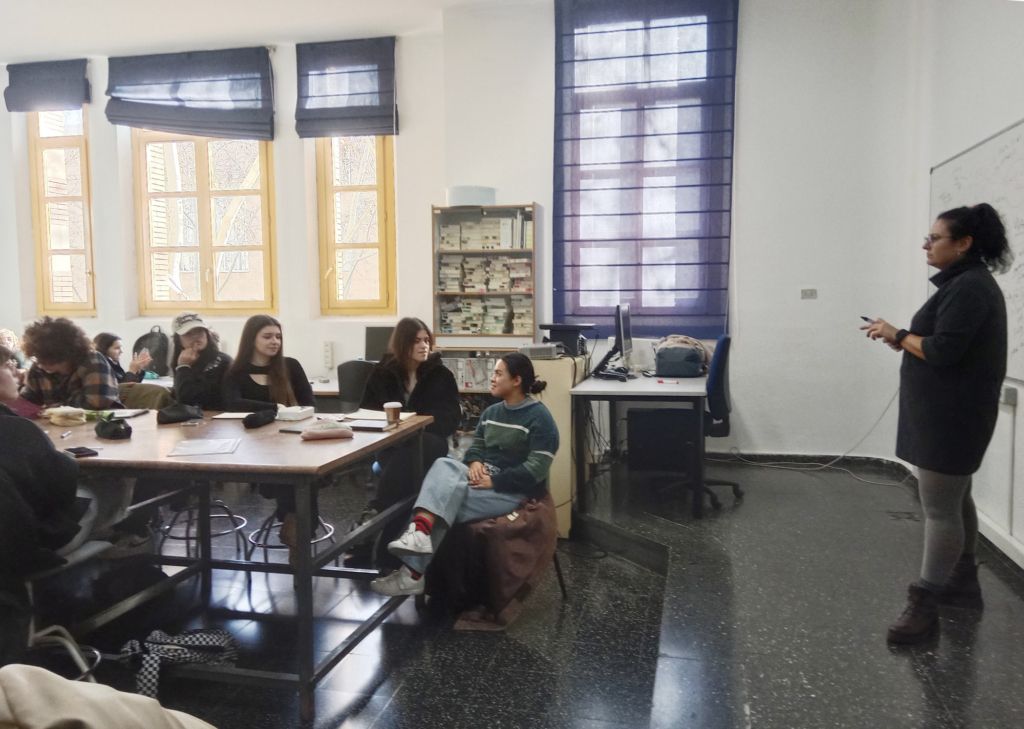 Workshop de la profesora turca Derya Meric