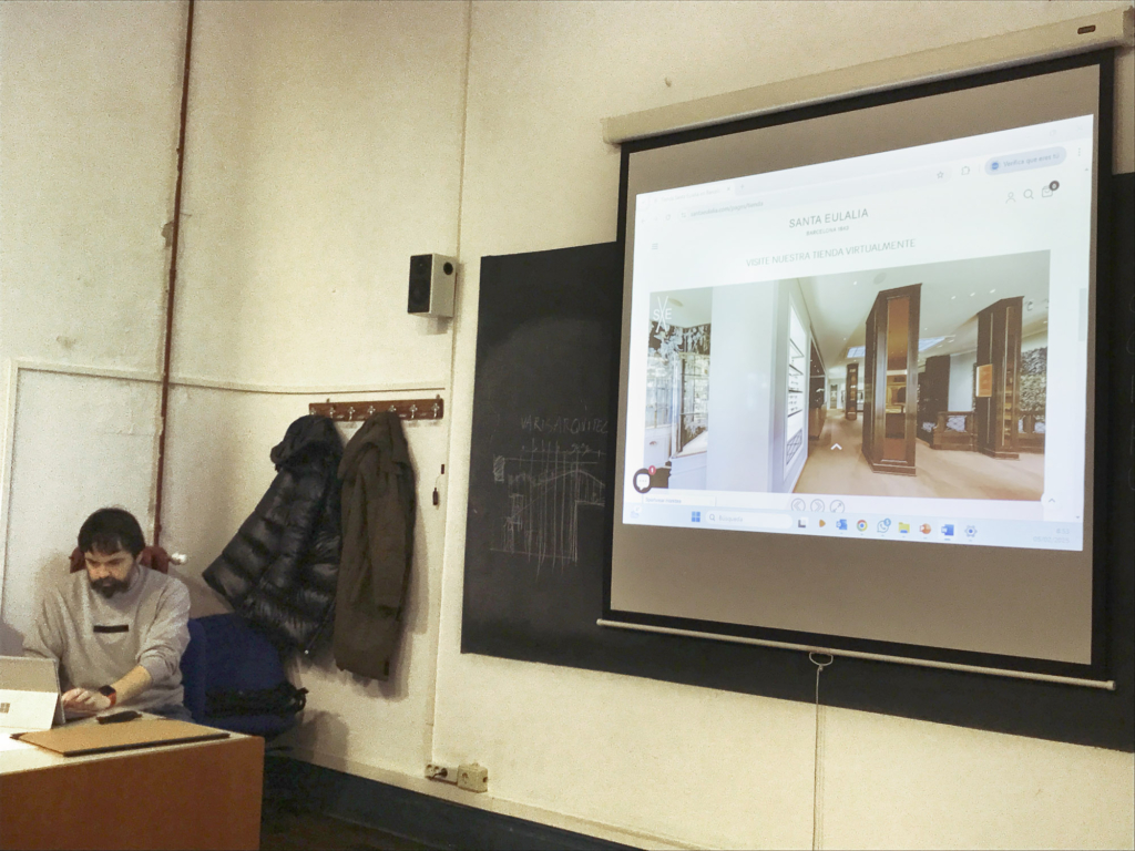 Daniel Niño en el Máster de Espacios para la Moda