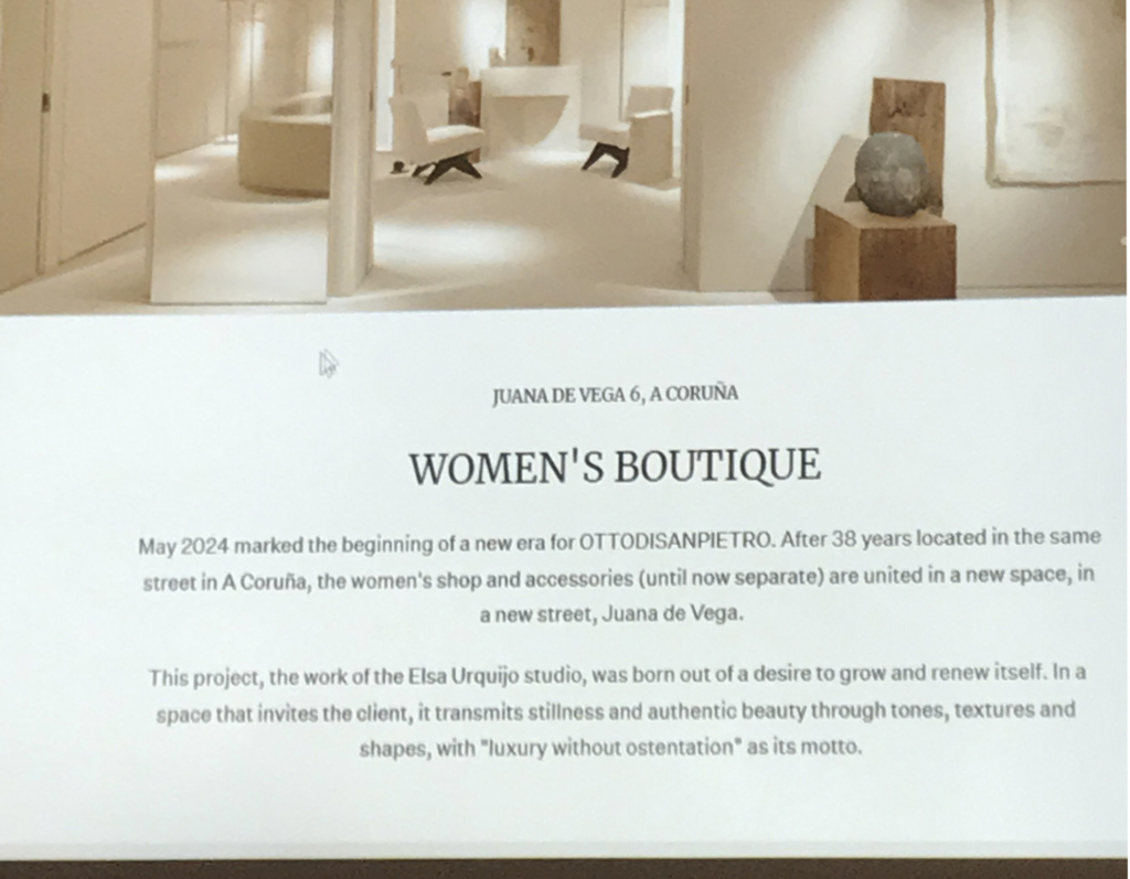 Daniel Niño en el Máster de Espacios para la Moda