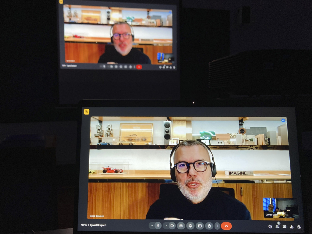 Ignasi Bonjoch en el Máster de Espacios para la Moda