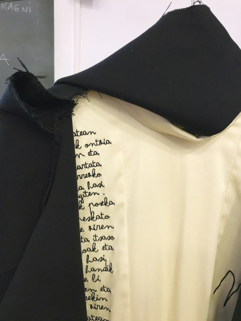 La diseñadora Haizea Diez en el Máster Espacios para la Moda