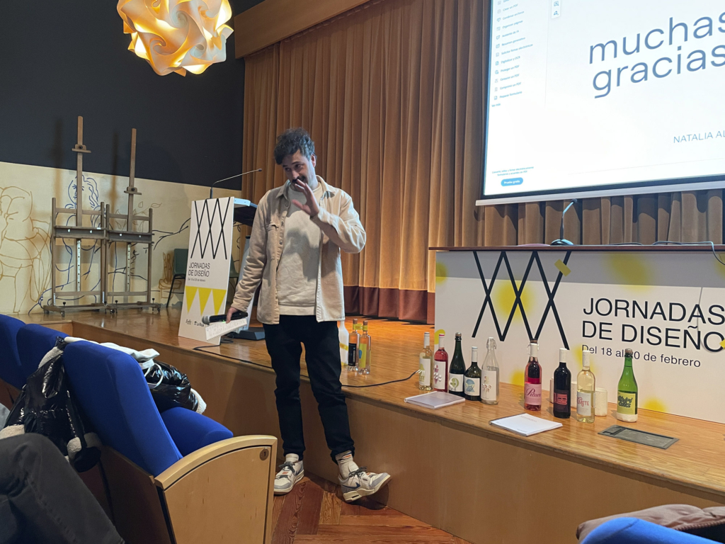 Presentación de packaging vitivinícola a Bodegas Mazueza