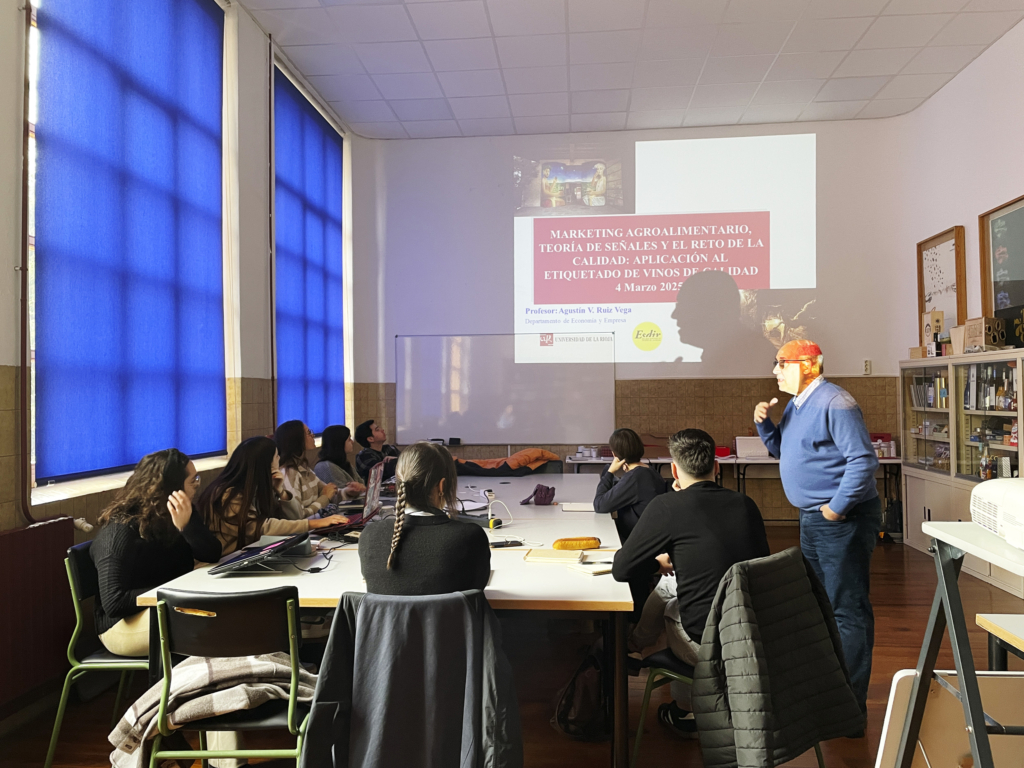 Marketing agroalimentario con Agustín R. Vega en el Máster de Packaging