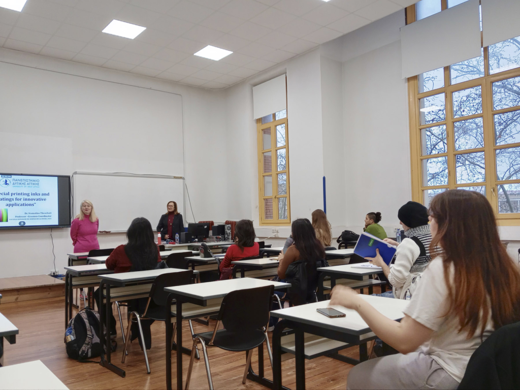 Visita de Stamatina Theocari (University of West Attica)