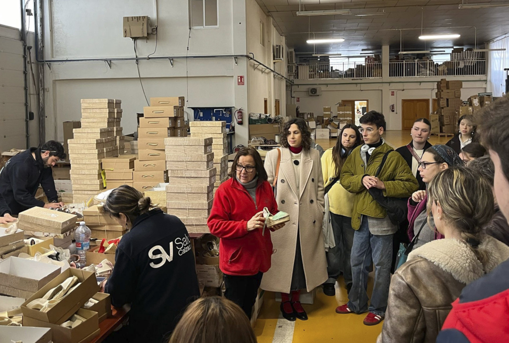 Diseño de Moda de 3º visita Salvi Calzados