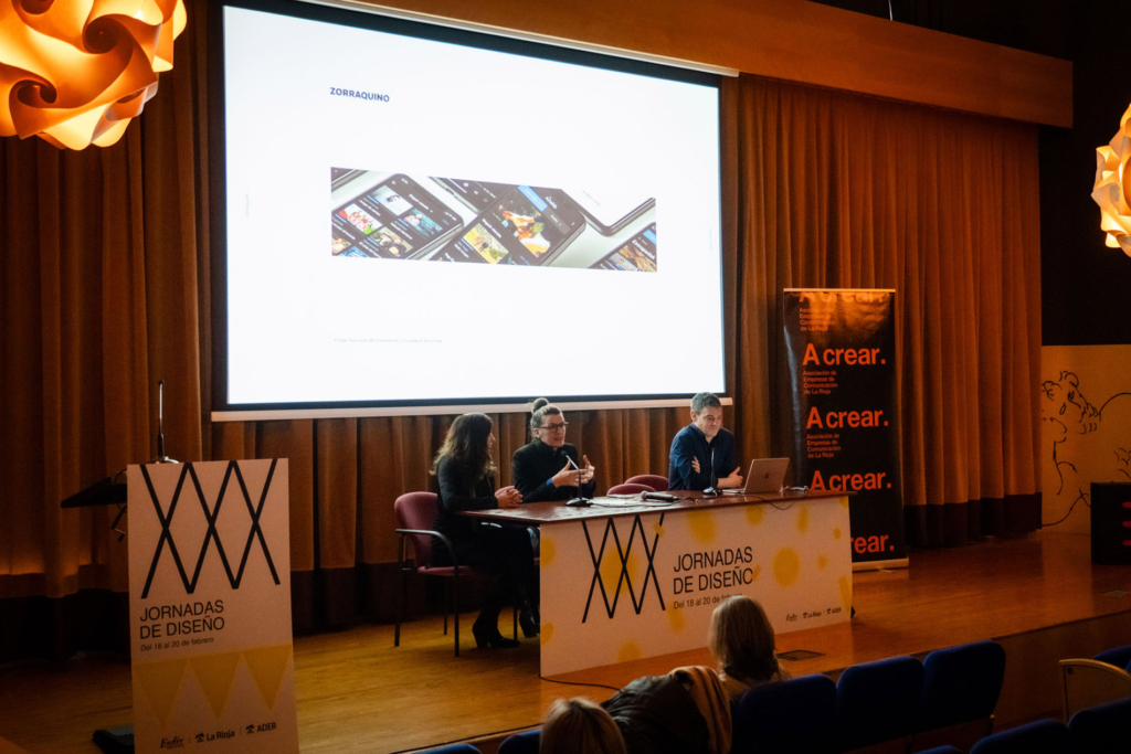 Charla de Miguel Zorraquino con A Crear