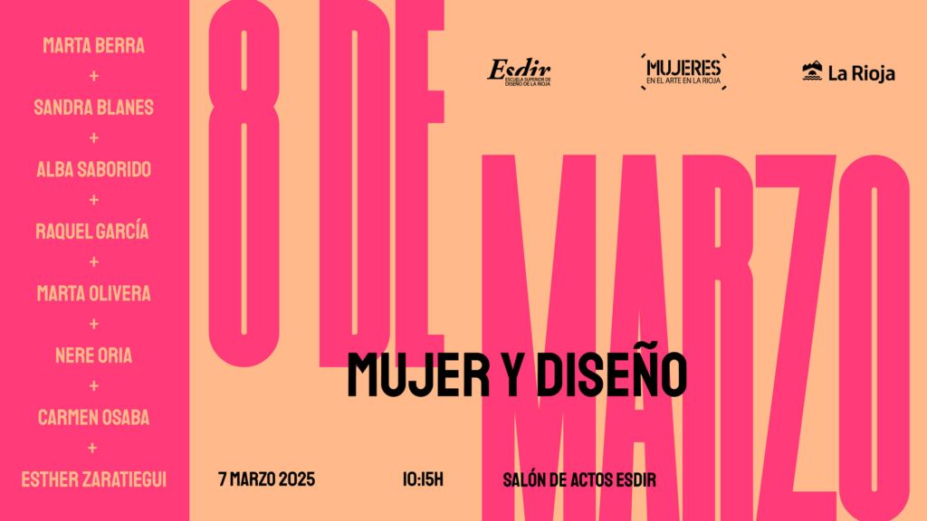 Jornada Mujer y Diseño. La Esdir celebra el 8 de marzo