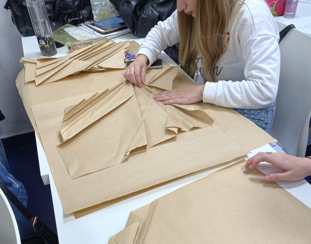 Workshop de profesores de Moda en la Accademia di Belle Arti en Catania.