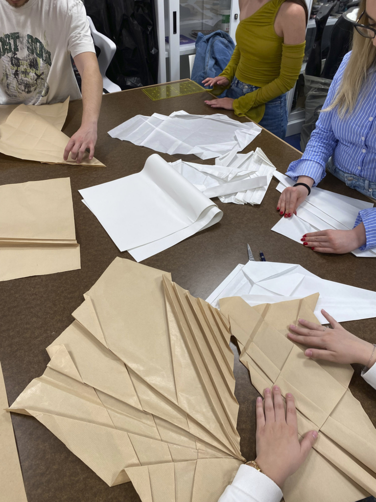 Workshop de profesores de Moda en la Accademia di Belle Arti en Catania.