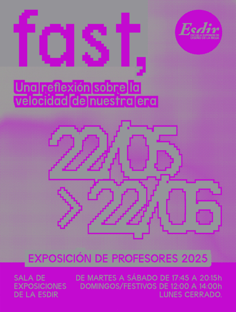 Exposición FAST en la Sala Grande de la ESDIR.