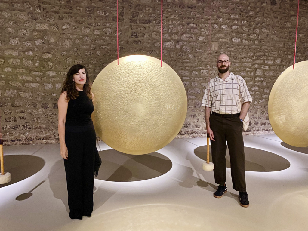 La ESDIR en la inauguración de Plensa en CVNE