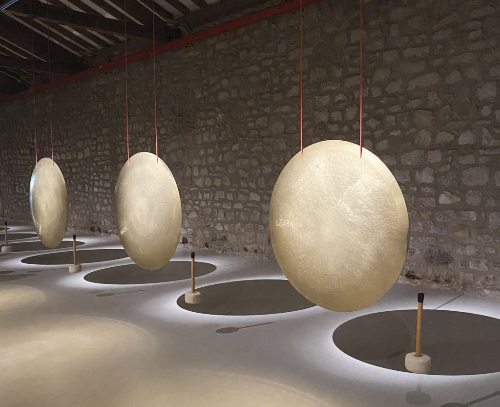 La ESDIR en la inauguración de Plensa en CVNE