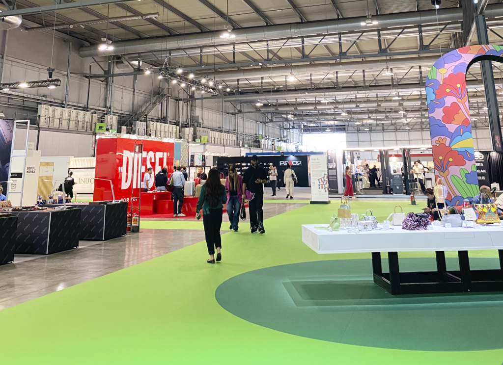 Menat Pérez y Nora Saidi de Moda, en la MICAM