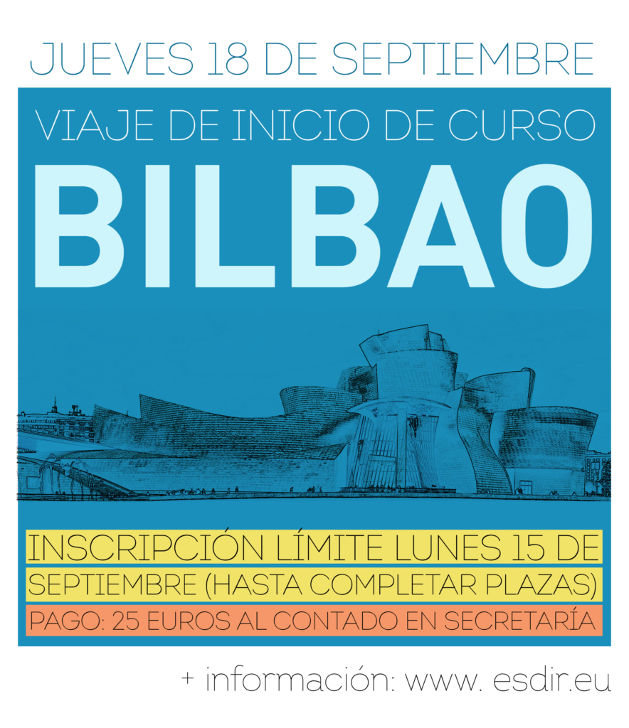 Viaje de Inicio de Curso a Bilbao