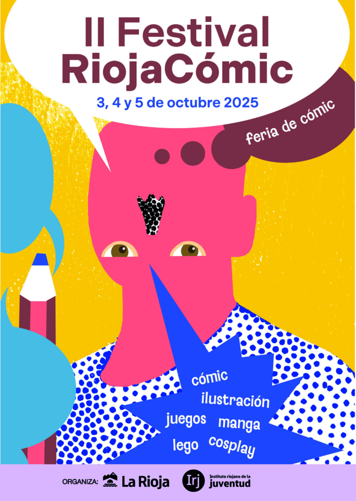 Programación II Festival Rioja Cómic del 3 al 6 de octubre