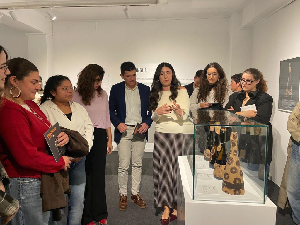 Laura Ramos visita el Máster de Packaging.