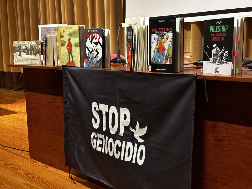 Acto por Palestina en la ESDIR