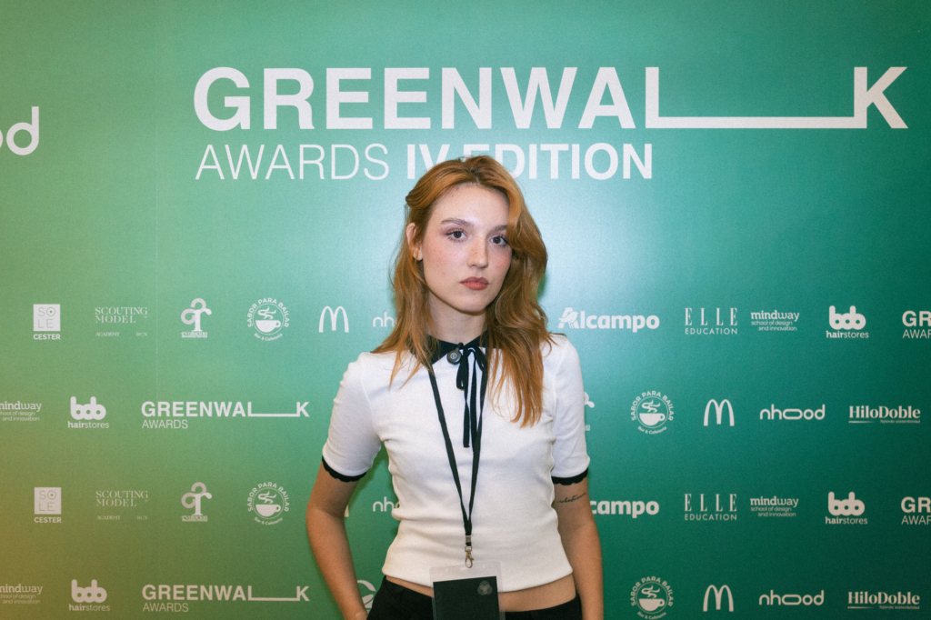 Sara Gonzalez Moraga ganadora del Greenwalk Awards