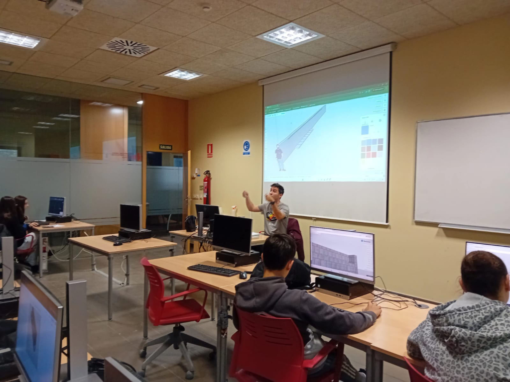 2º de Interiores visita la Fundación Laboral de la Construcción